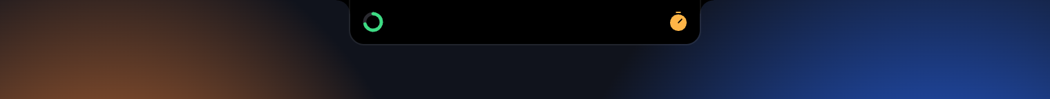 Two small eyes, one either side of the notch